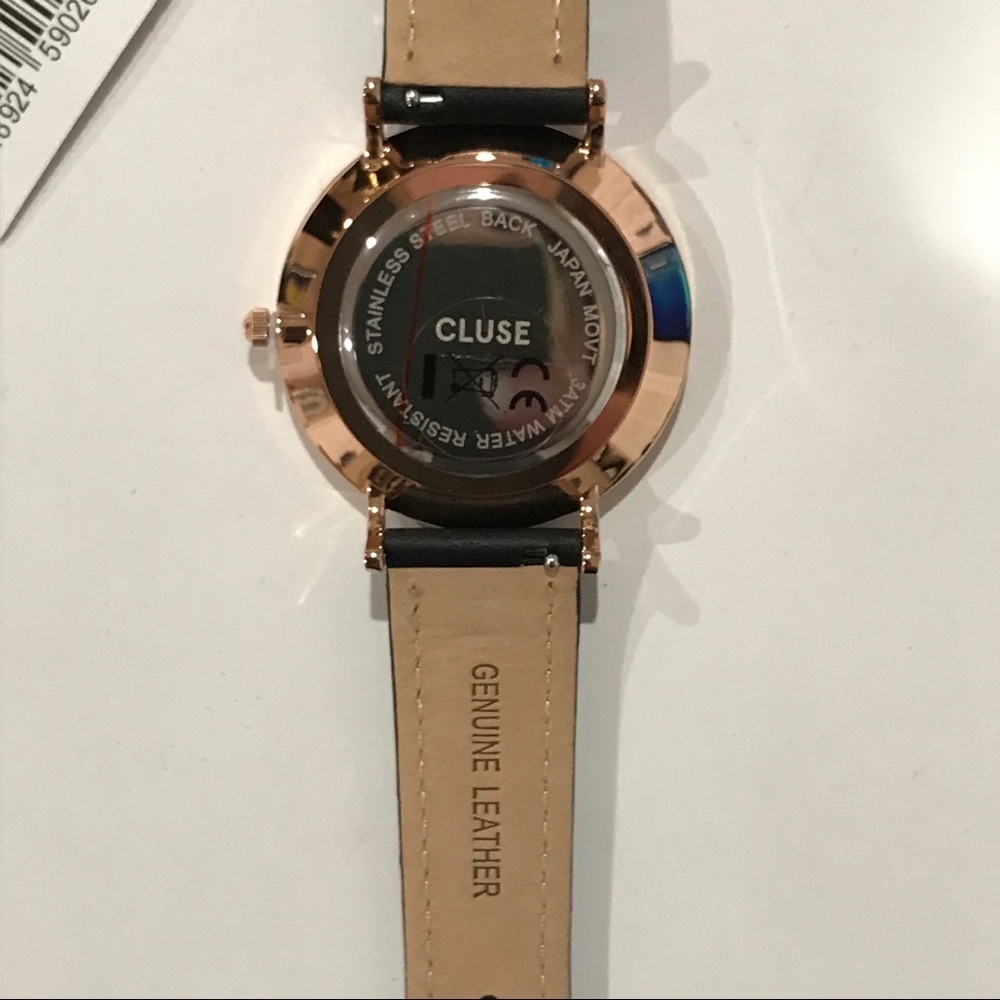 Nwt Cluse Rose Gold Le Boheme Watch Black Band — image 3 of 5
